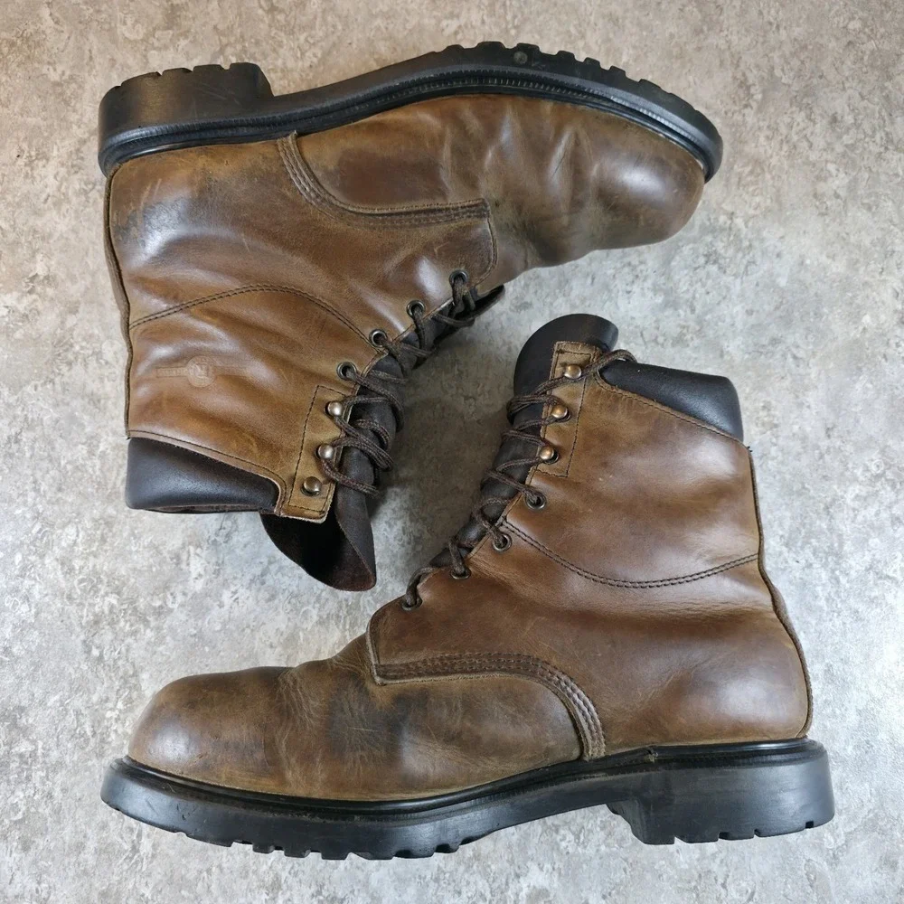 Vintage Red Wing Gore-Tex Brown Soft Toe Boots Mens Size 13 EE Made In USA 1123